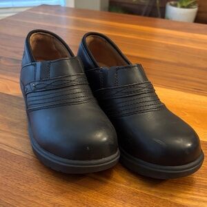 Ariat Expert Safety Black Clog Composite Toe Slip On Shoes Size 6